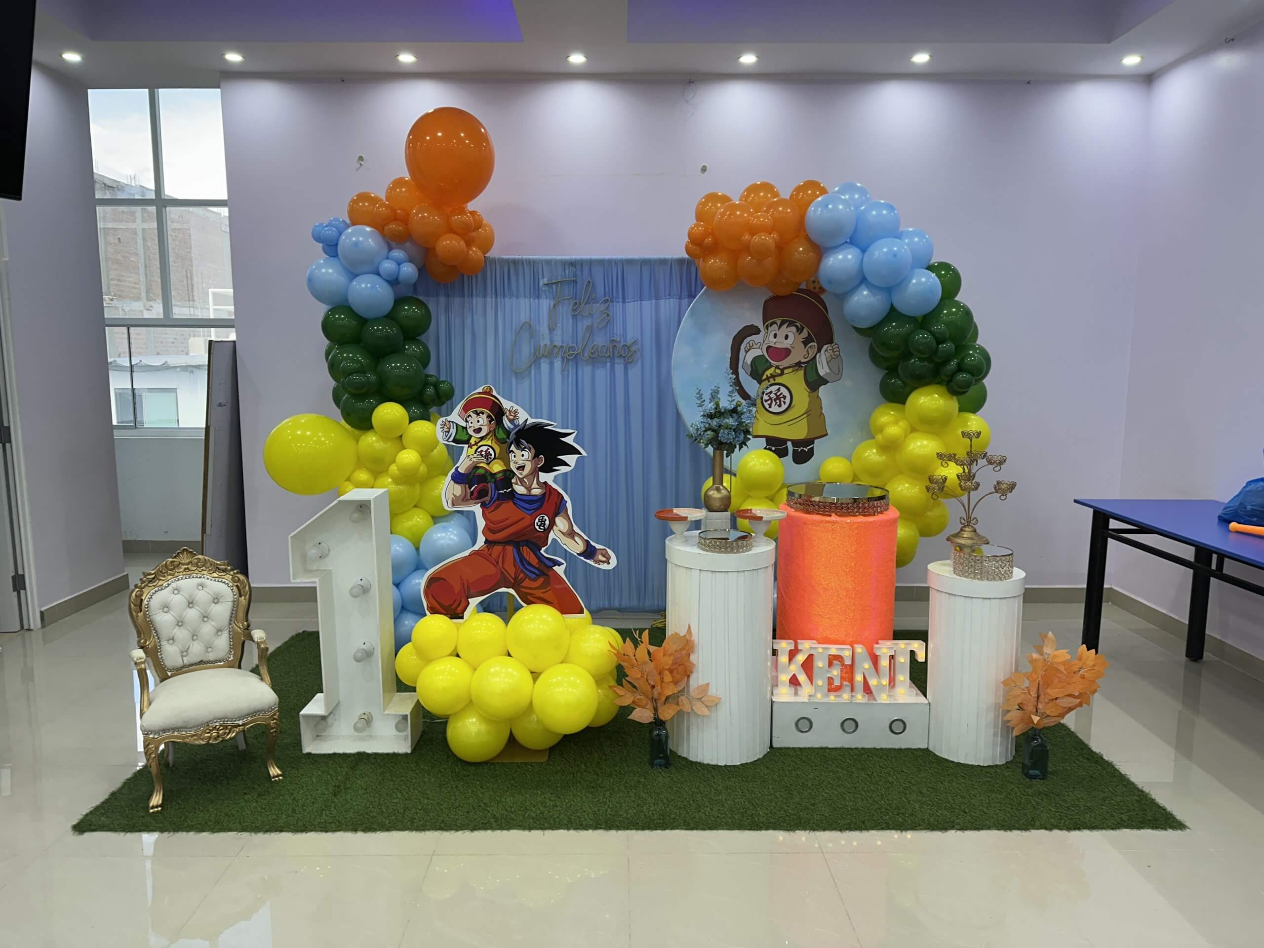 fiesta infantil en el salon las retamas huancayo